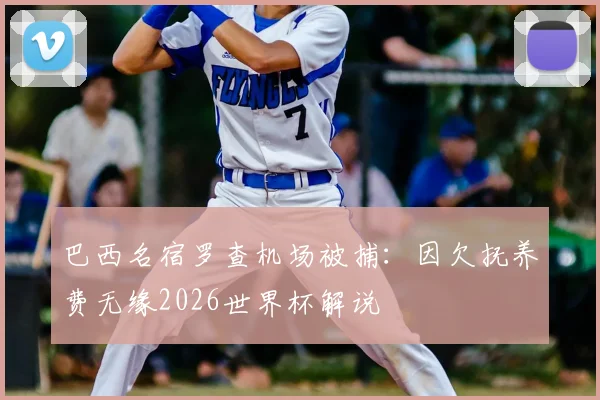 巴西名宿罗查机场被捕:因欠抚养费无缘2026世界杯解说
